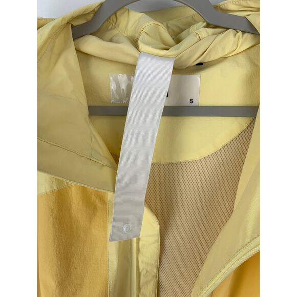 KITH Madison Jacket Mens Small Pale Yellow Hooded Zip Up - Picture 13 of 15